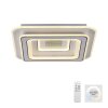 Illuminazione Leuchten Direkt TOLAGO Plafoniera LED Bianco, 1-Luce, Telecomando