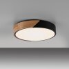 Illuminazione Leuchten Direkt BILA Plafoniera LED Nero, 1-Luce