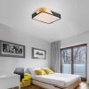 Illuminazione Leuchten Direkt BILA Plafoniera LED Nero, 1-Luce