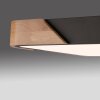Illuminazione Leuchten Direkt BILA Plafoniera LED Nero, 1-Luce