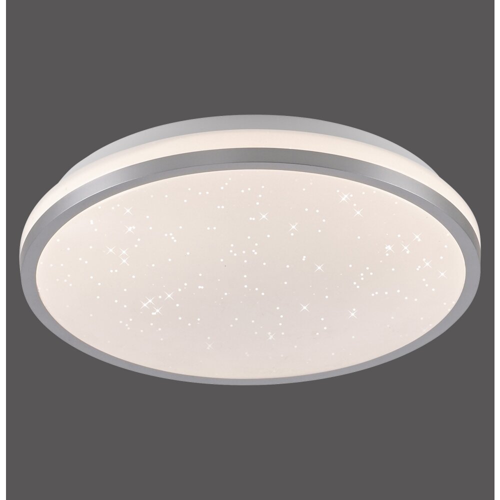 Illuminazione Leuchten Direkt KYLE Plafoniera LED Argento, 1-Luce main product photo