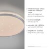 Illuminazione Leuchten Direkt KYLE Plafoniera LED Argento, 1-Luce