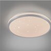Illuminazione Leuchten Direkt KYLE Plafoniera LED Argento, 1-Luce