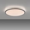 Illuminazione Leuchten Direkt KYLE Plafoniera LED Nero, 1-Luce