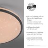 Illuminazione Leuchten Direkt KYLE Plafoniera LED Nero, 1-Luce