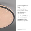 Illuminazione Leuchten Direkt KYLE Plafoniera LED Nero, 1-Luce