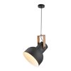 Illuminazione Leuchten Direkt 2.0 Lampada a sospensione LED Marrone, Nero, 1-Luce
