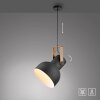 Illuminazione Leuchten Direkt 2.0 Lampada a sospensione LED Marrone, Nero, 1-Luce