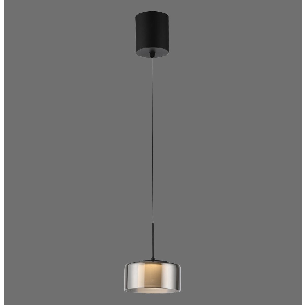 Illuminazione Paul Neuhaus Rika Lampada a sospensione LED Nero, 1-Luce main product photo