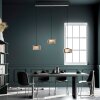 Illuminazione Paul Neuhaus Rika Lampada a sospensione LED Nero, 3-Luci