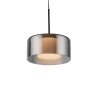 Illuminazione Paul Neuhaus Rika Lampada a sospensione LED Nero, 3-Luci