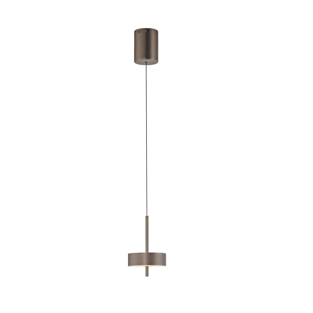 Illuminazione Paul Neuhaus Q-Rotate Lampada a sospensione LED Marrone, 1-Luce, Telecomando