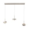 Paul Neuhaus Q-Serie Q-Rotate Lampada a sospensione LED Argento, 3-Luci, Telecomando Paul Neuhaus Q-Serie Q-Rotate Lampada a sospensione LED Argento, 3-Luci, Telecomando