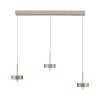 Paul Neuhaus Q-Serie Q-Rotate Lampada a sospensione LED Argento, 3-Luci, Telecomando Paul Neuhaus Q-Serie Q-Rotate Lampada a sospensione LED Argento, 3-Luci, Telecomando