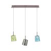 Illuminazione Paul Neuhaus Zula Lampada a sospensione LED Marrone, 3-Luci