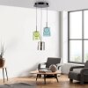 Illuminazione Paul Neuhaus Zula Lampada a sospensione LED Marrone, 3-Luci