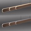 Illuminazione Paul Neuhaus Round Lampada a sospensione LED Marrone, 2-Luci