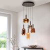 Illuminazione Paul Neuhaus Irides Lampada a sospensione LED Marrone, 5-Luci