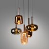 Illuminazione Paul Neuhaus Irides Lampada a sospensione LED Marrone, 5-Luci