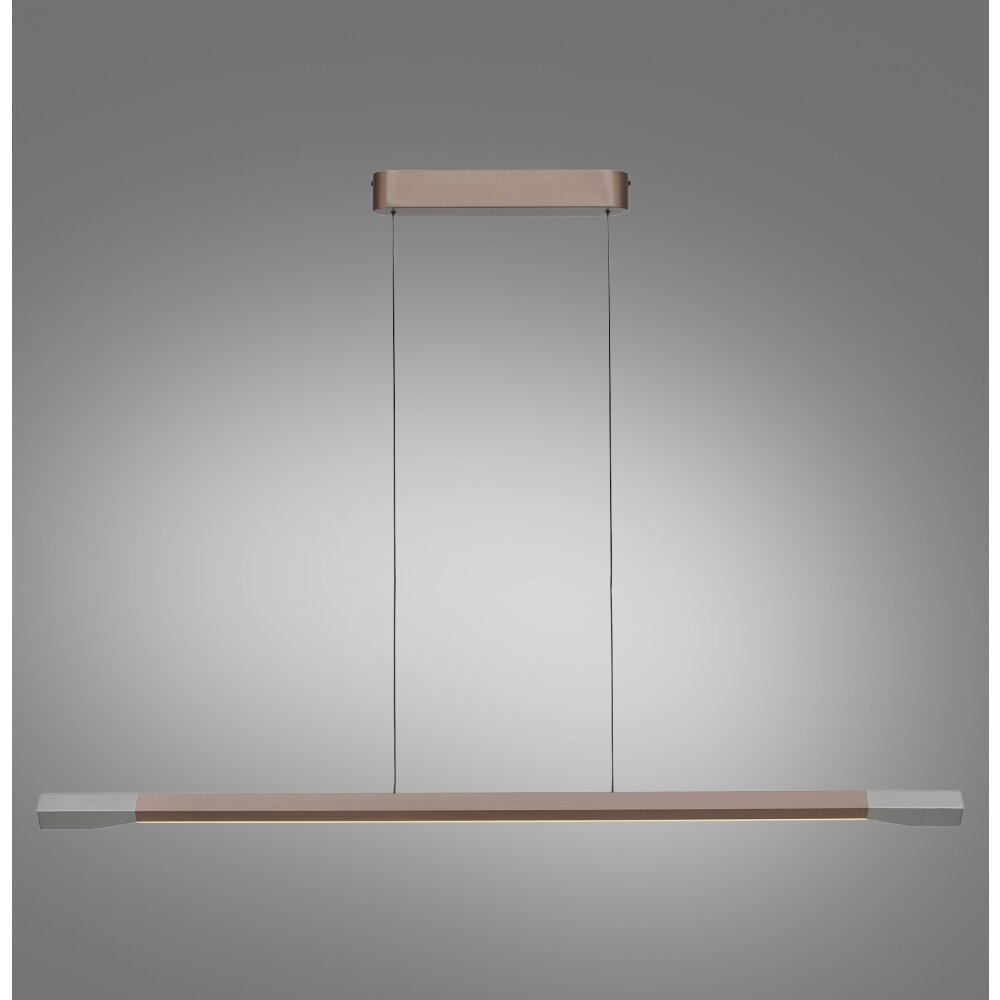 Illuminazione Paul Neuhaus Hoop Lampada a sospensione LED Marrone, Argento, 1-Luce main product photo