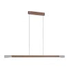 Illuminazione Paul Neuhaus Hoop Lampada a sospensione LED Marrone, Argento, 1-Luce