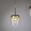 Illuminazione Paul Neuhaus Q-Kon Lampada a sospensione LED Marrone, 1-Luce, Telecomando
