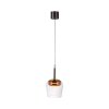 Paul Neuhaus Q-Serie Q-Kon Lampada a sospensione LED Marrone, 1-Luce, Telecomando