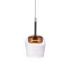 Paul Neuhaus Q-Serie Q-Kon Lampada a sospensione LED Marrone, 1-Luce, Telecomando