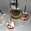 Paul Neuhaus Q-Serie Q-Kon Lampada a sospensione LED Marrone, 6-Luci, Telecomando