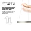 Illuminazione Paul Neuhaus Hoop Lampada a sospensione LED Argento, 1-Luce