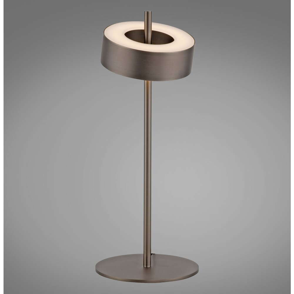 Illuminazione Paul Neuhaus Q-Rotate Lampada da tavolo LED Marrone, 1-Luce, Telecomando main product photo