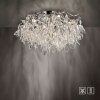 Illuminazione Paul Neuhaus Ricicle Plafoniera LED Argento, 10-Luci