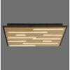 Paul Neuhaus Q-Serie Q-Akustik Applique e plafoniera LED Marrone, Nero, 1-Luce, Telecomando