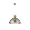 Lampada a Sospensione Trio Leuchten DELHI Nichel opaco, 1-Luce