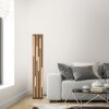 Illuminazione Paul Neuhaus Q-Akustik Lampada da terra LED Marrone, Nero, 1-Luce, Telecomando