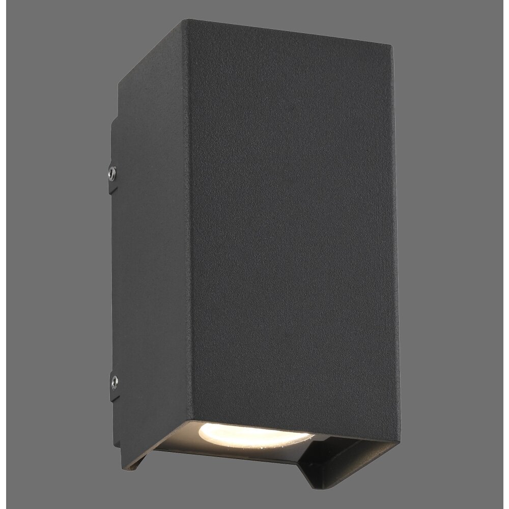 Illuminazione Paul Neuhaus Block Applique LED Antracite, 2-Luci main product photo