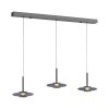 Illuminazione Paul Neuhaus Vitrum Lampada a sospensione LED Grigio, 6-Luci