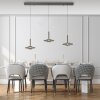 Illuminazione Paul Neuhaus Vitrum Lampada a sospensione LED Grigio, 6-Luci