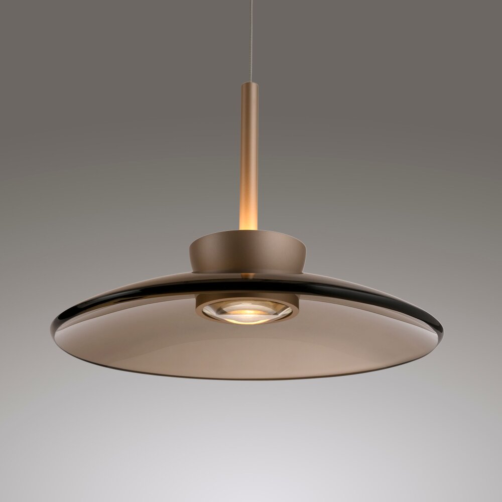 Illuminazione Paul Neuhaus Moon Lampada a sospensione LED Bronzo, 2-Luci