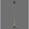Illuminazione Paul Neuhaus Moon Lampada a sospensione LED Bronzo, 2-Luci