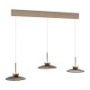 Illuminazione Paul Neuhaus Moon Lampada a sospensione LED Bronzo, 6-Luci