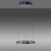Illuminazione Paul Neuhaus E-Loop Lampada a sospensione LED Grigio, 2-Luci, Telecomando