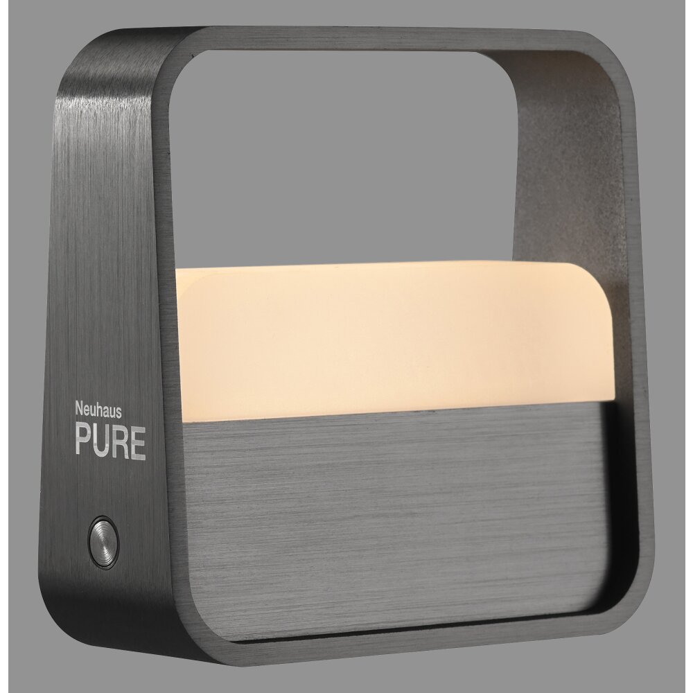 Illuminazione Paul Neuhaus Go Lampada da tavolo LED Grigio, 1-Luce main product photo