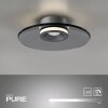 Illuminazione Paul Neuhaus Moon Plafoniera LED Grigio, 2-Luci