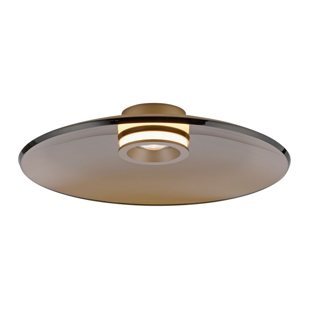 Illuminazione Paul Neuhaus Moon Plafoniera LED Bronzo, 2-Luci