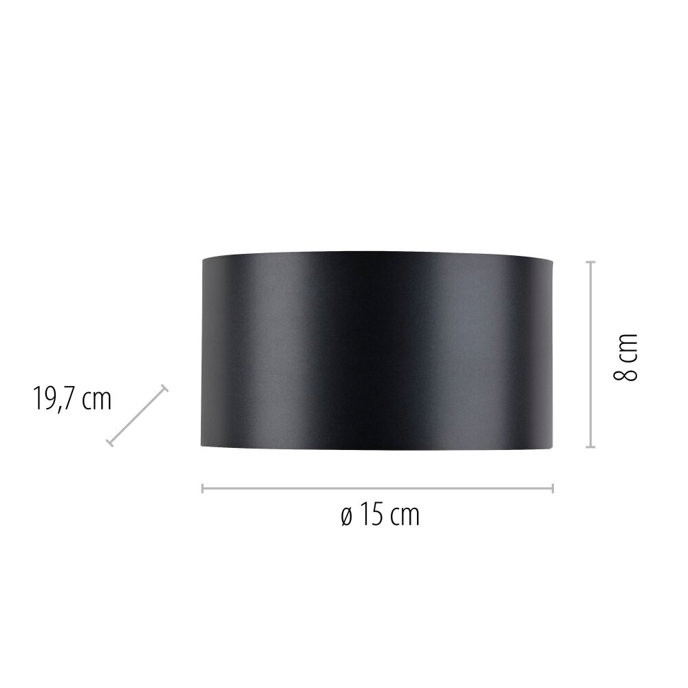 Illuminazione Paul Neuhaus Clipse Applique LED Grigio, 2-Luci
