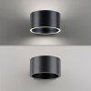 Illuminazione Paul Neuhaus Clipse Applique LED Grigio, 2-Luci