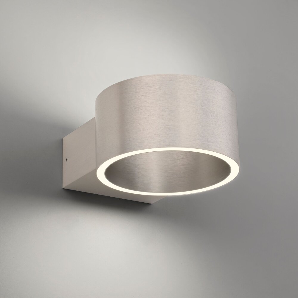 Illuminazione Paul Neuhaus Clipse Applique LED Argento, 2-Luci