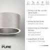 Illuminazione Paul Neuhaus Clipse Applique LED Argento, 2-Luci