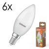 Illuminazione Osram E14 7.5 Watt bianco caldo 806 Lumen